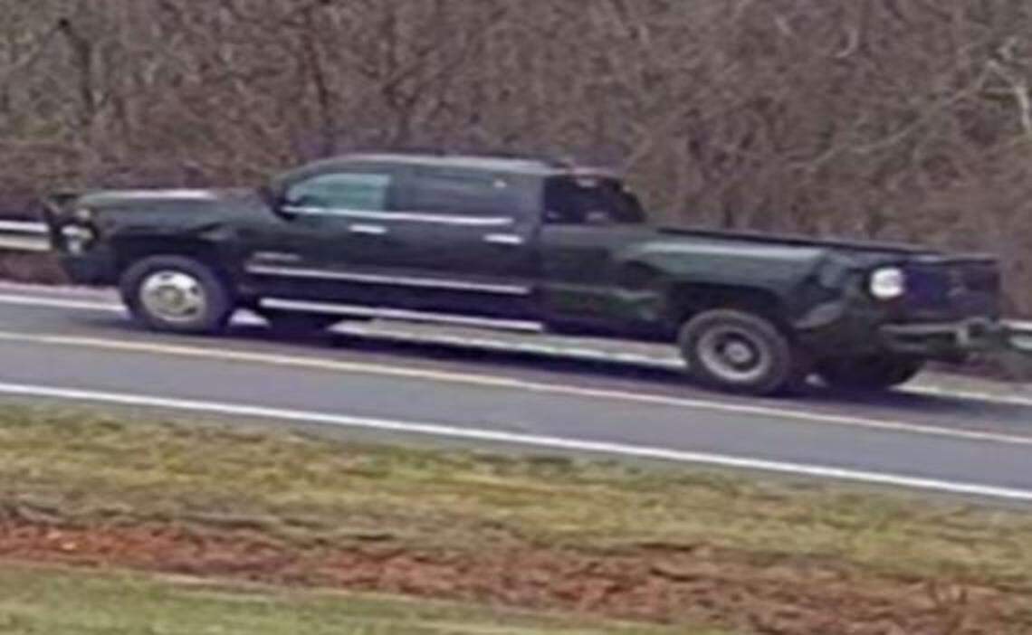 A black Chevrolet pickup truck was involved in a fatal hit-and-run crash, according to the South Carolina Highway Patrol.