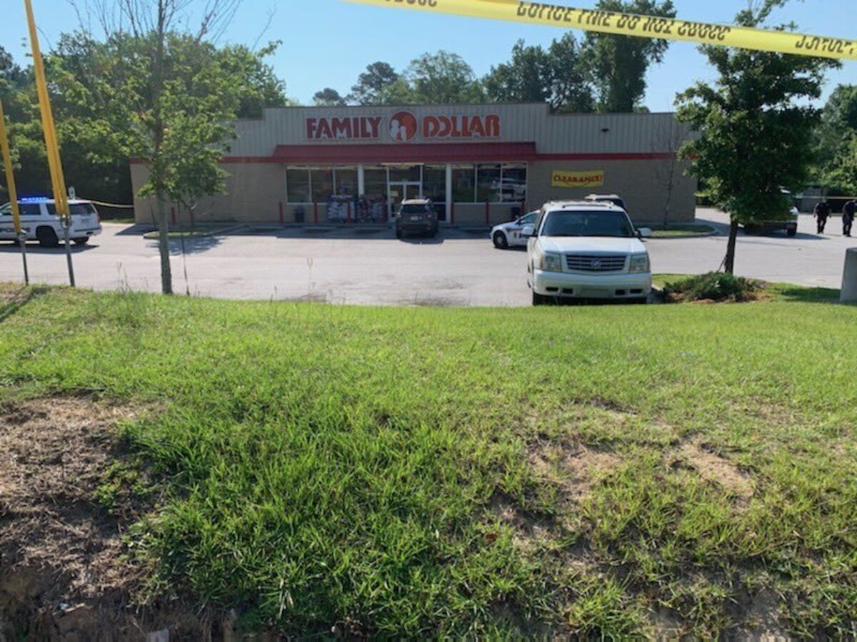 The Columbia Police Department is investigating a shooting that happened outside a Family Dollar.
