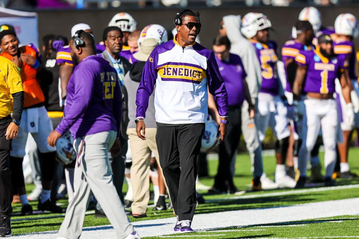 Chennis Berry coached Benedict in recent years but is now at S.C. State.