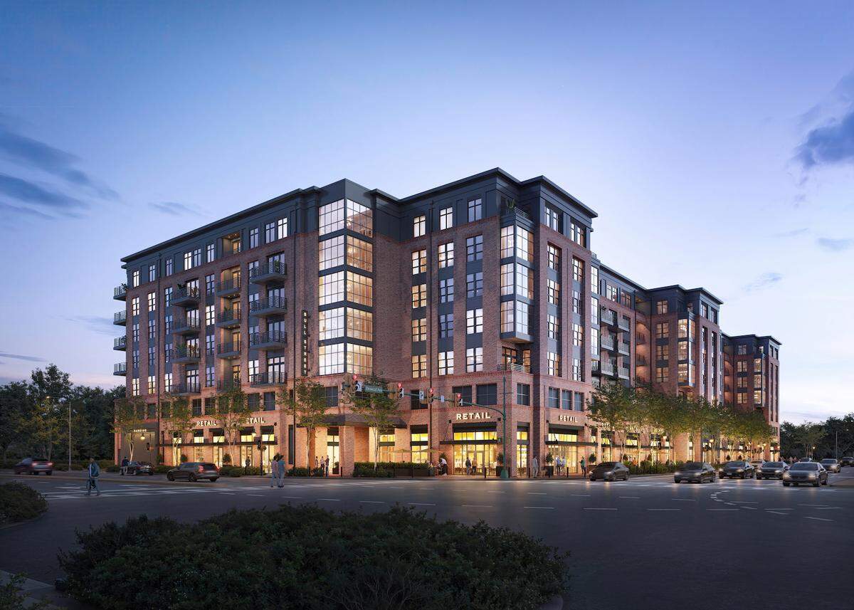 Astral Development and Steady Capital are planning a mixed-use development with 288 apartments and retail space at the southwest corner of Bull Street and Elmwood Avenue.