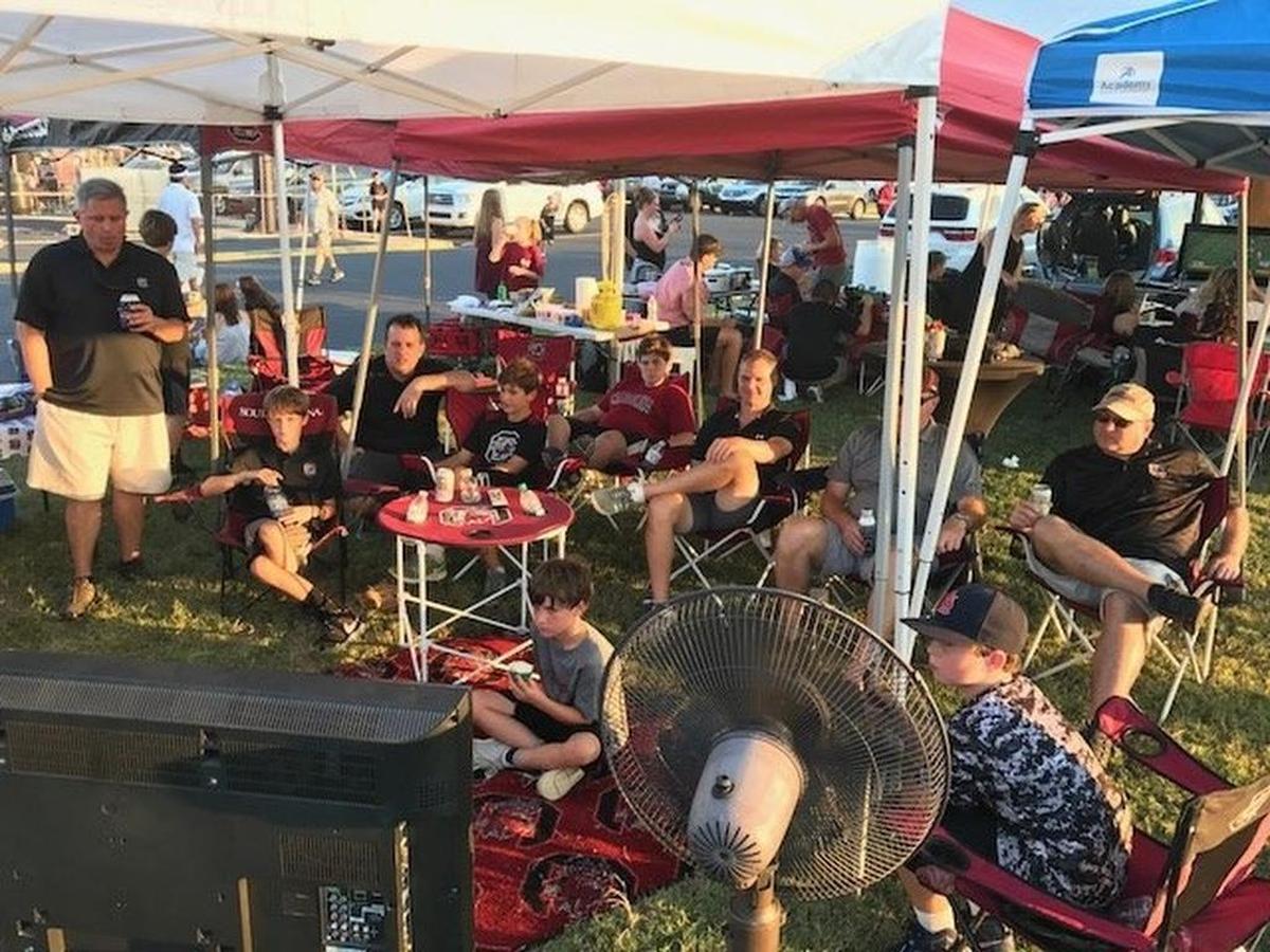 Tailgating near Williams-Brice stadium