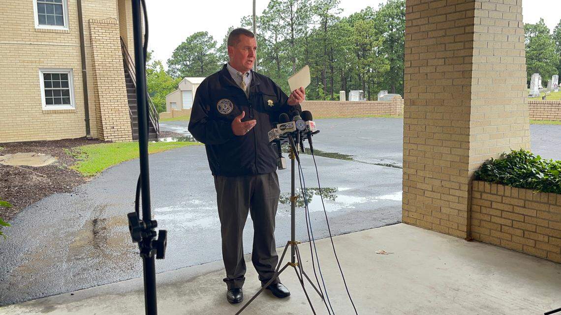 Lexington County Sheriff Jay Koon shares details of a police standoff that left one person dead in the Montclaire neighborhood Wednesday June 21.