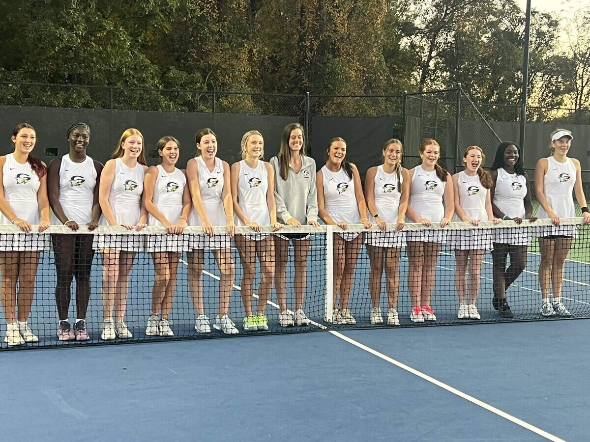 Gray Collegiate won the Class 4A Lower State girls tennis championship on Nov. 4, 2025.