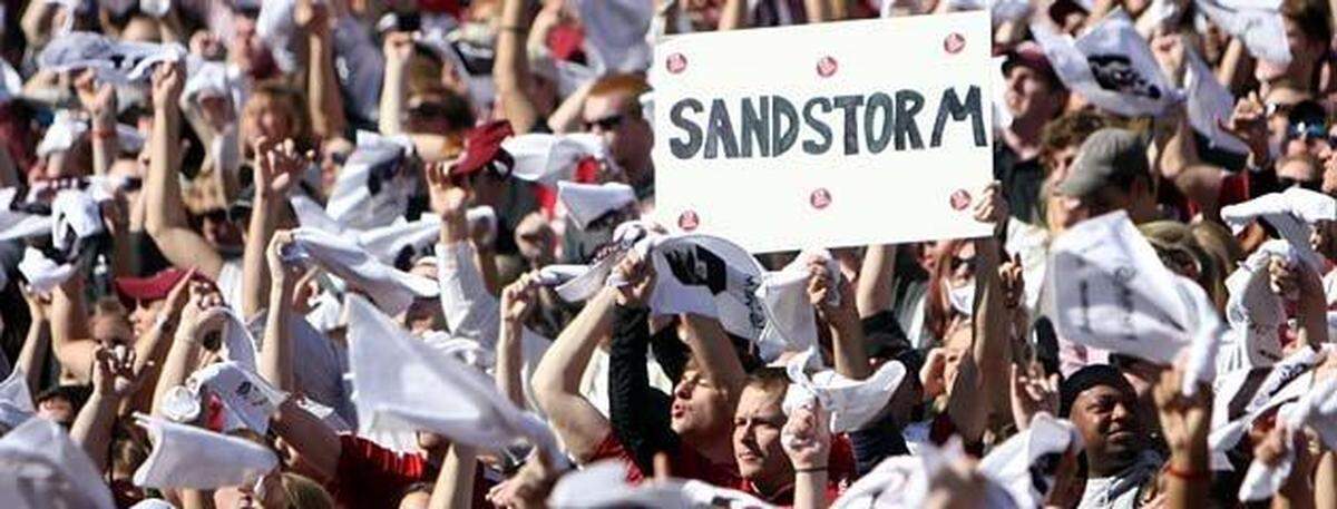 South Carolina Gamecocks football Sandstorm