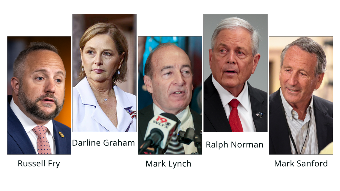 Supporting Trump, while talking spending. 5 takeaways from SC GOP Senate debate
