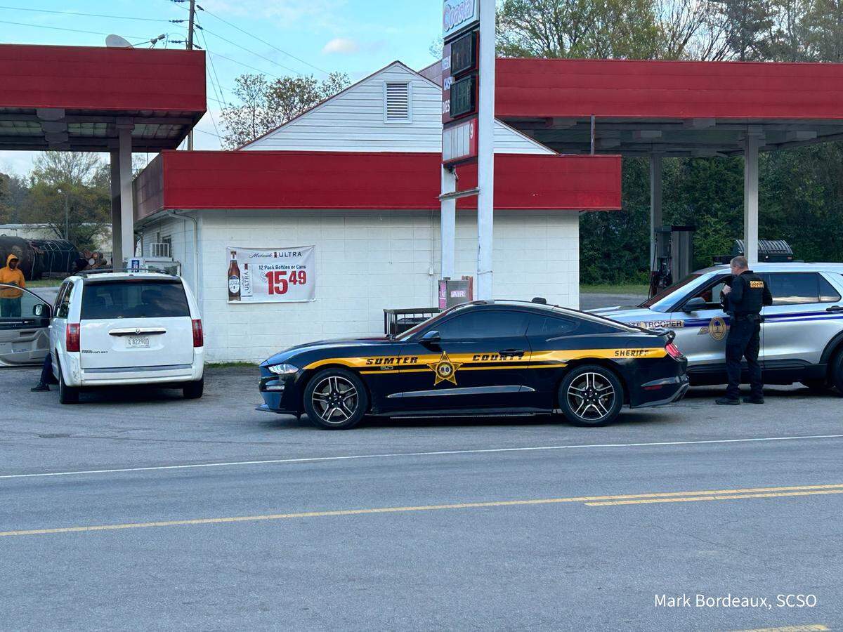 Sumter police arrested a man on multiple charges after a chase.