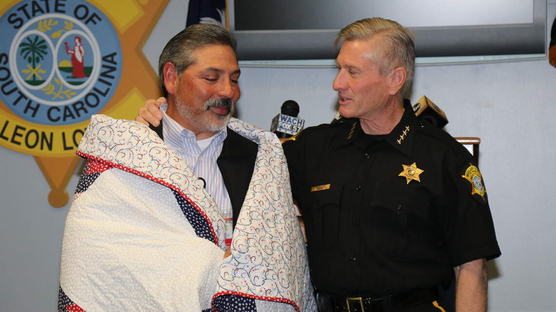 Richland County investigator honored for military service by national foundation