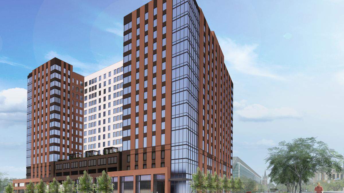 The Standard at Columbia will be a 247- unit student housing building on Assembly Street in Columbia, SC.