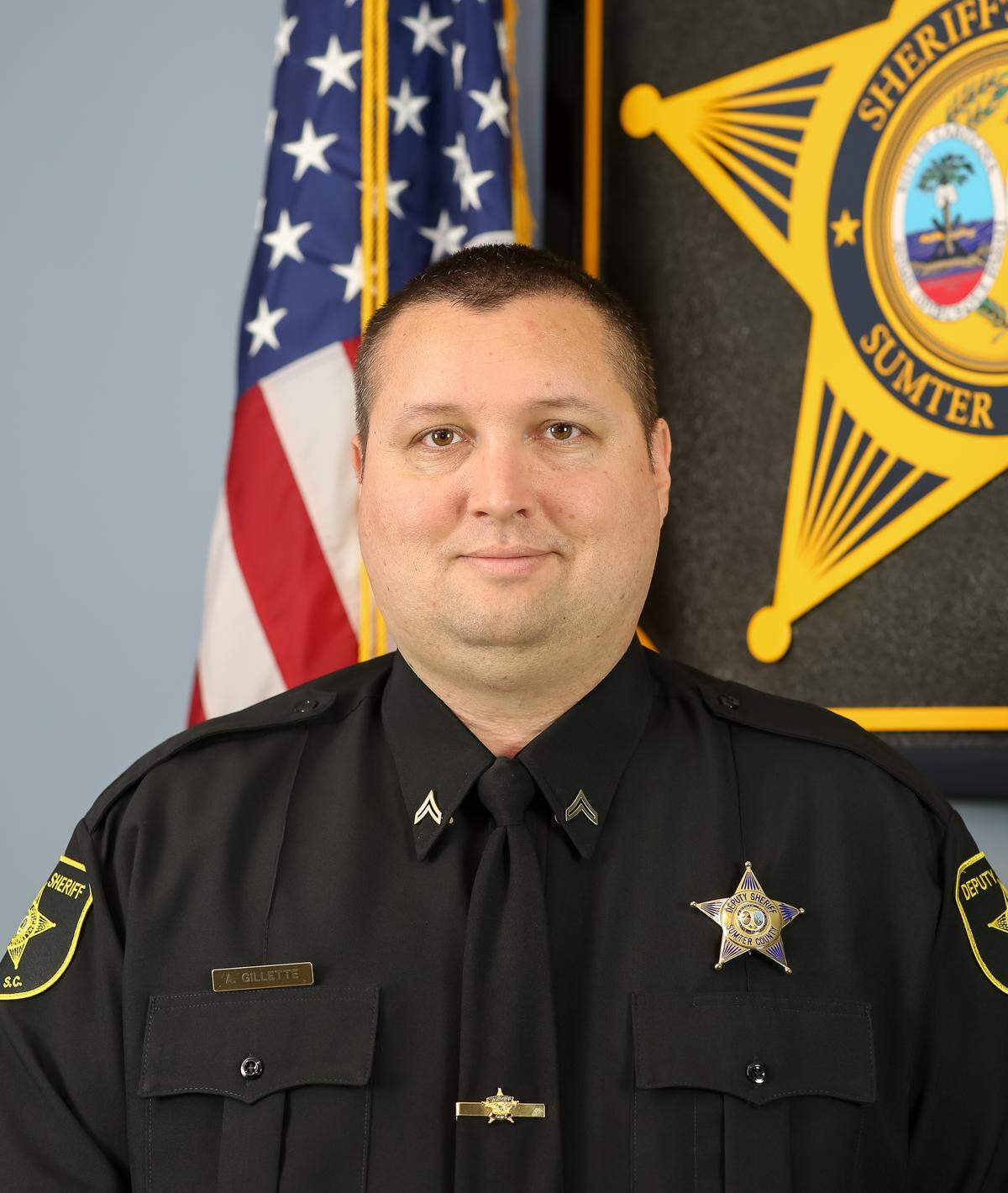 Cpl. Andrew Gillette was shot and killed in the line of duty.