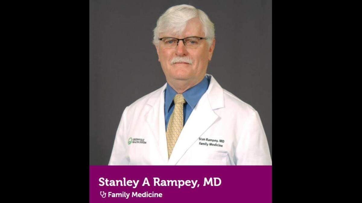 Dr. Stanley Rampey was identified as one of two South Carolina men killed in a plane crash in Orlando, Florida.