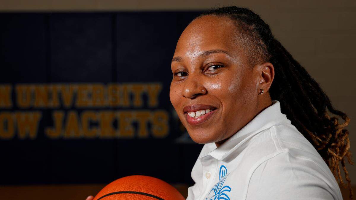 Olivia Gaines at Allen University in 2024