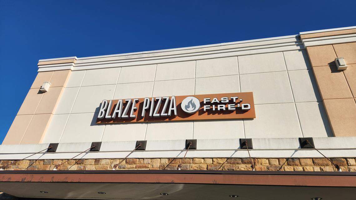 The Blaze Pizza location at 275 Park Terrace Drive in the Harbison district in Columbia, SC.