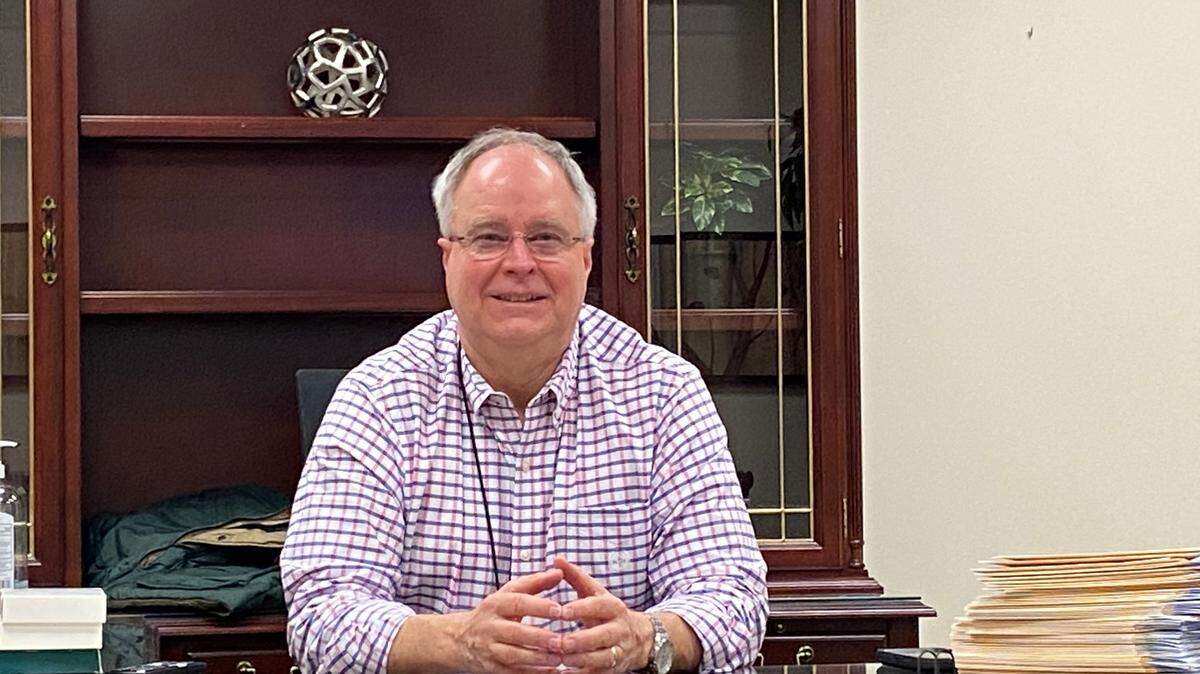 The shelves and his desk were all but bare Monday morning on Richland County coroner Gary Watts’s last day in office Jan. 4, 2021.