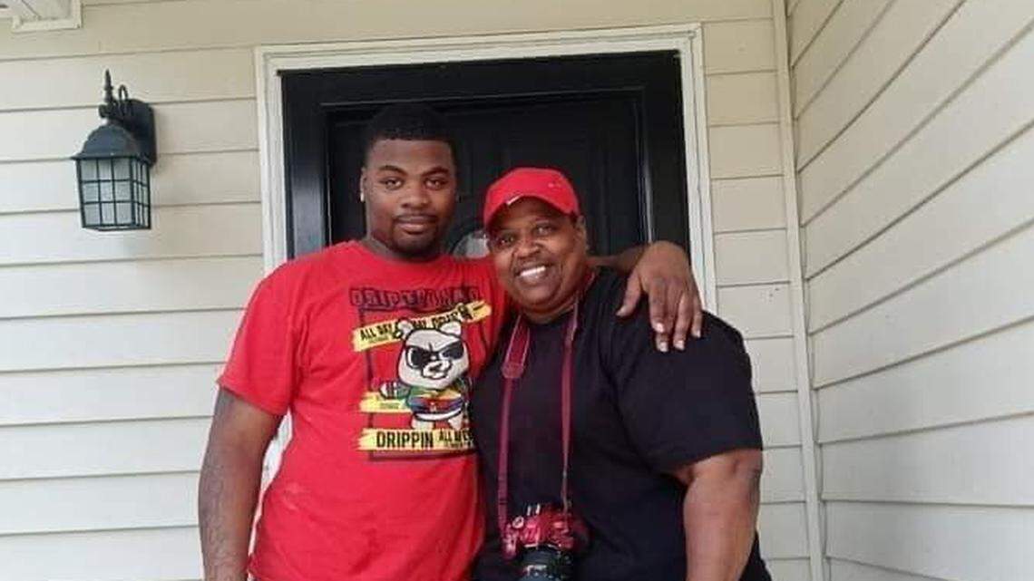 Rayjon Smith pictured here with his mother, Verda Knox. Smith was shot and killed in the early morning hours of Feb. 13, 2022 by a man who was supposed to be under electronic monitoring.