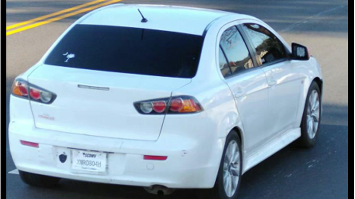 The South Carolina Law Enforcement Division issued an Amber Alert for 1-year-old Dylan Saige Cooper, who was reportedly abducted on Jan. 2, 2024. Officers said to be on the lookout for this Mitsubishi Lancer with temporary license tags.