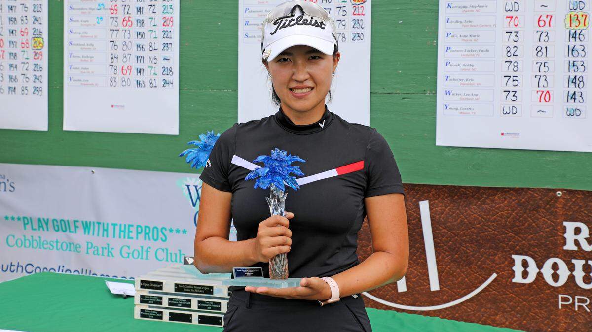 Minji Kang, South Carolina Women’s Open overall champion for 2021.