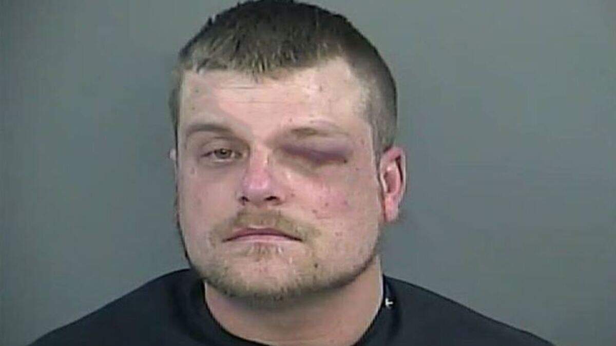 Justin Coe, a suspect who taunted police after crimes was arrested.