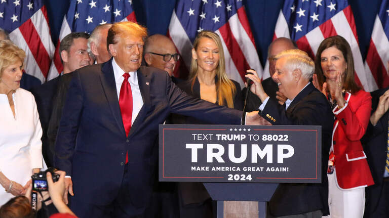 Trump spoke to Lindsey Graham before death. Here’s what president said in tribute