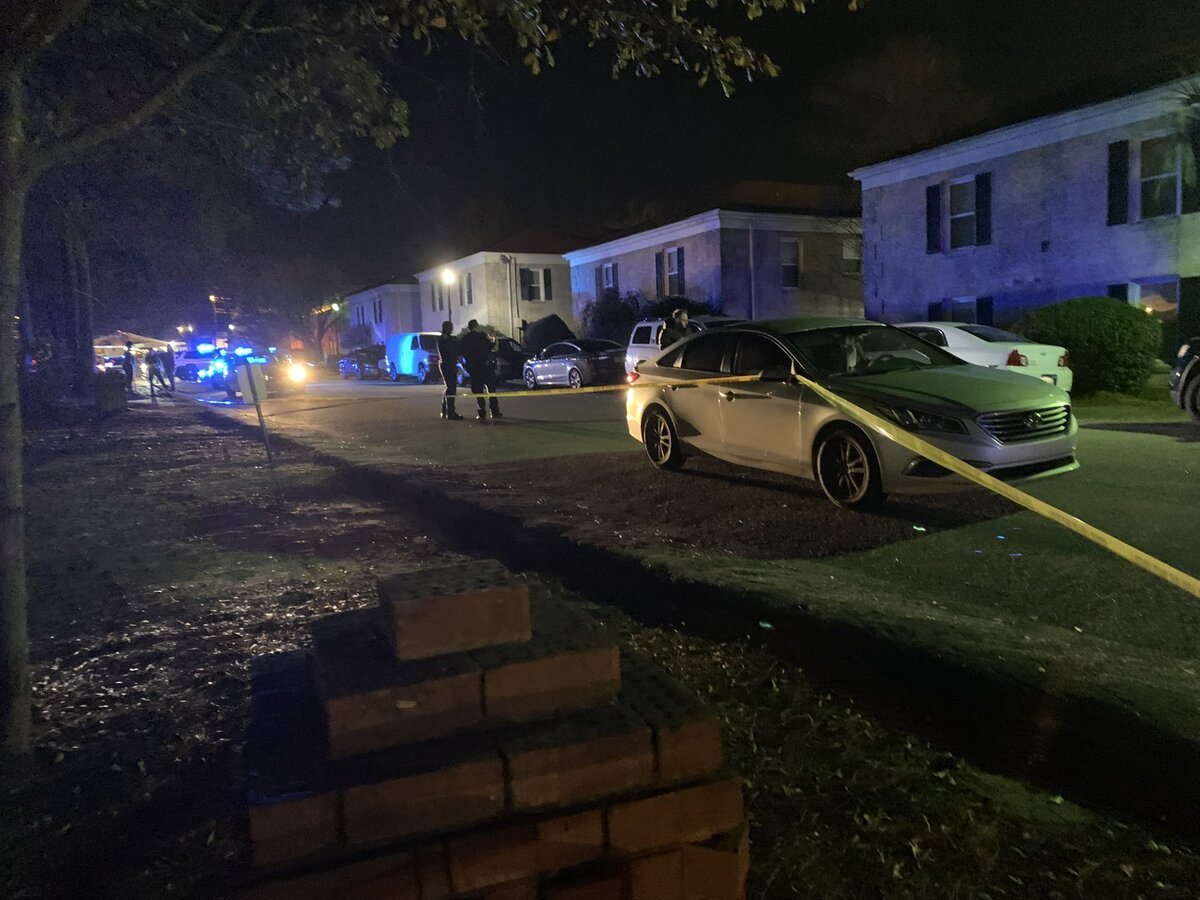 Columbia police investigating a shooting.