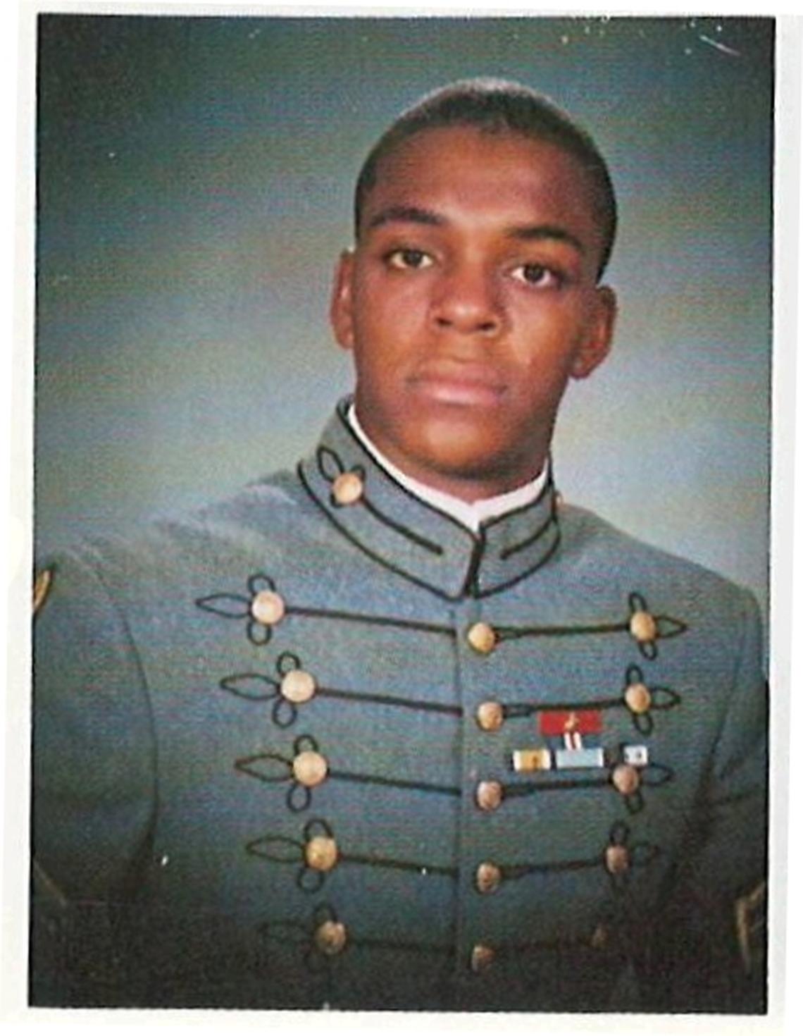 Ken Gordon’s senior year photo at The Citadel