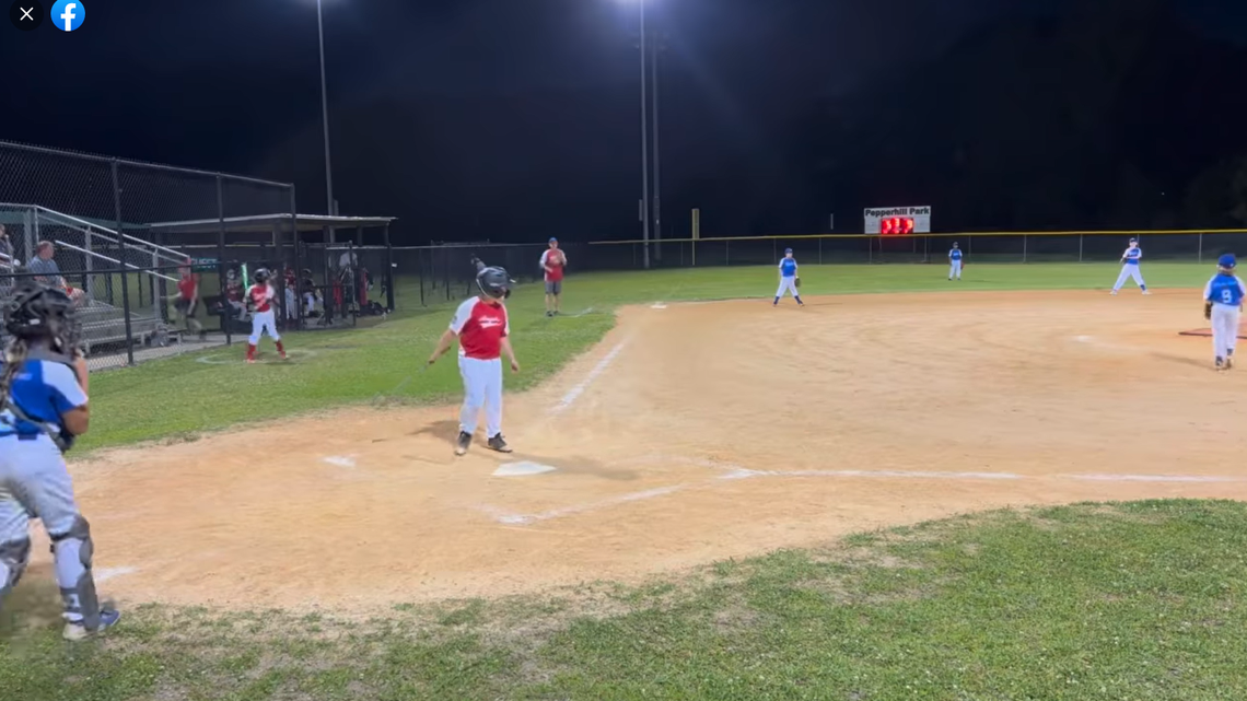 Children were playing baseball at the time of the shooting, officials said.