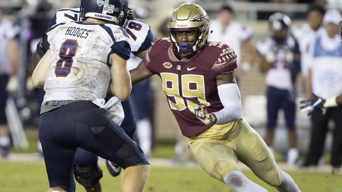 FSU defensive end Brian Burns could be the pass-rusher of the Carolina Panthers’ dreams.