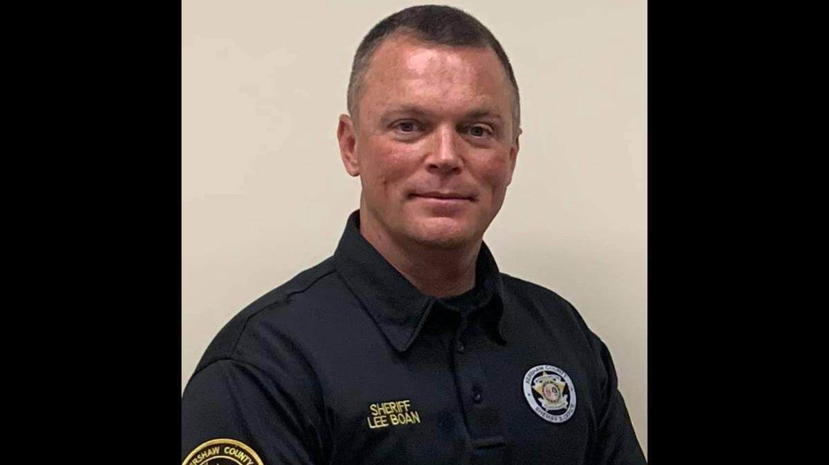 Kershaw County Sheriff Lee Boan
