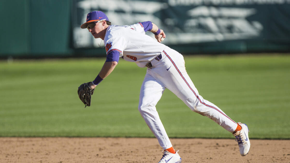 Clemson shortstop Logan Davidson drove in four runs for the Tigers Tuesday night against Kennesaw State.