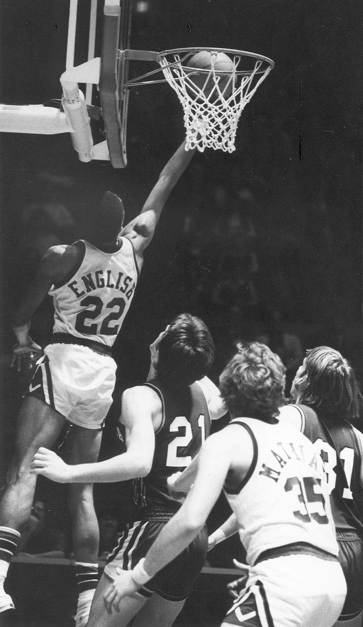 University of South Carolina Basketball player Alex English. Mandatory Credit: University of South Carolina Athletic Media Relations
