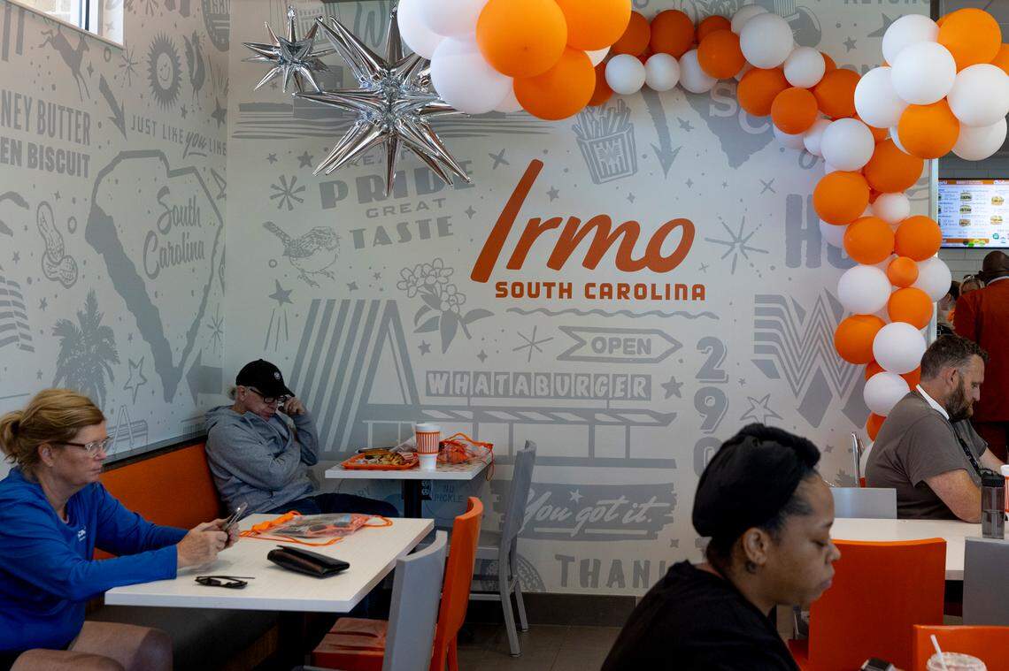 Whataburger opened their first restaurant in the Columbia area, in Irmo, on Monday, Sept. 9, 2024.