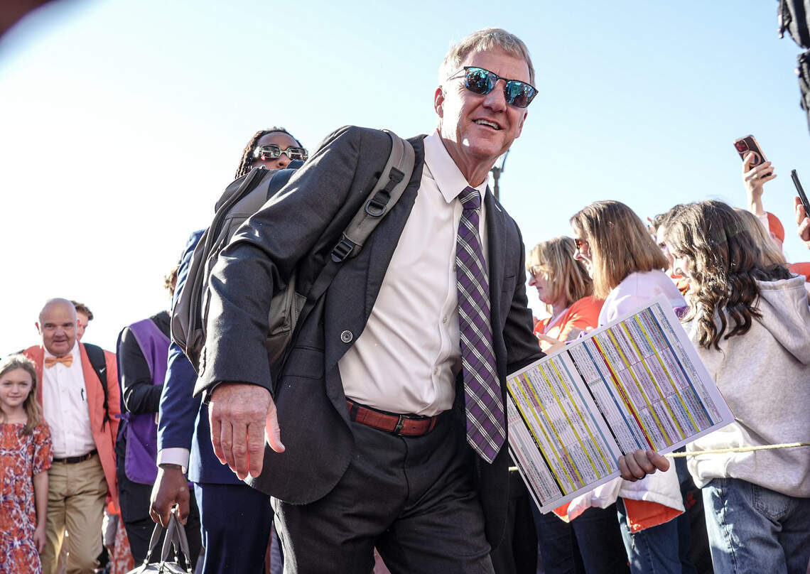 Will Chad Morris finish season as Clemson’s offensive coordinator? What Dabo said