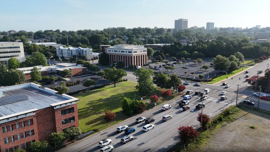 Construction is hot on Columbia’s Huger St. Now, another vacant lot is for sale
