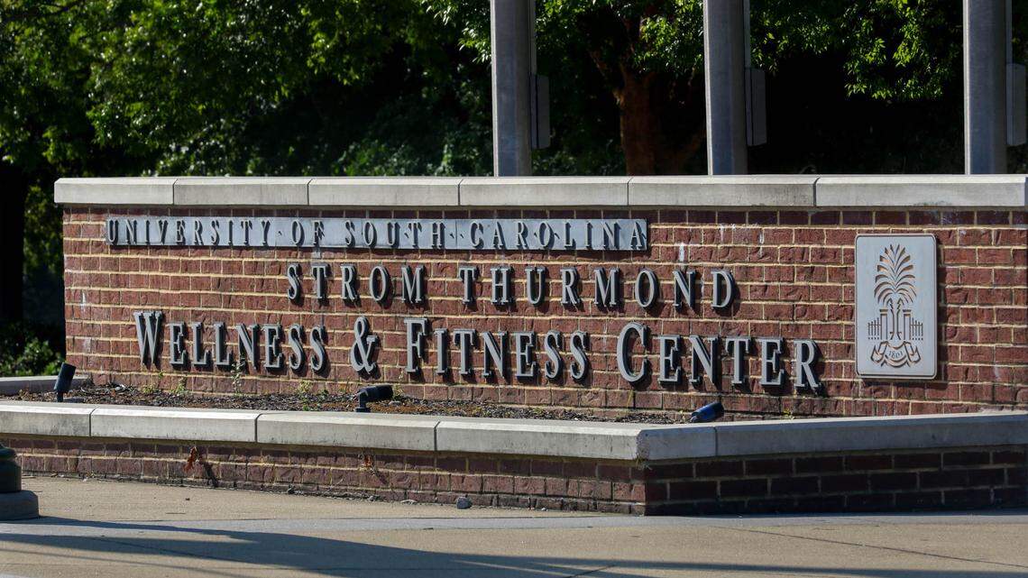 Strom Thurmond Wellness Center at the University of South Carolina. 9/2/20
