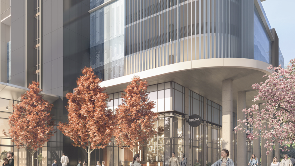 The Gateway in Greenville will be the tallest building in the state. Construction begins in September.