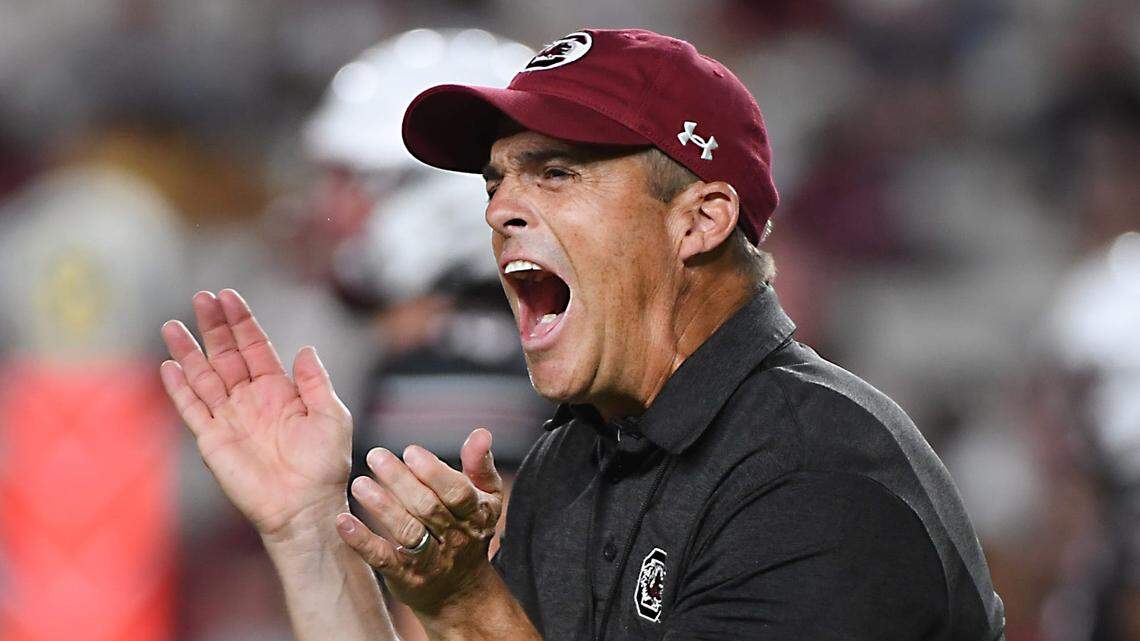 South Carolina’s Shane Beamer is in his fourth season as the Gamecocks’ head coach.