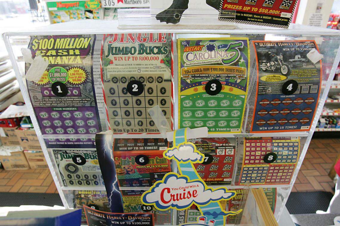 A South Carolina man won a big prize after trying his luck on a scratch-off ticket, officials said.