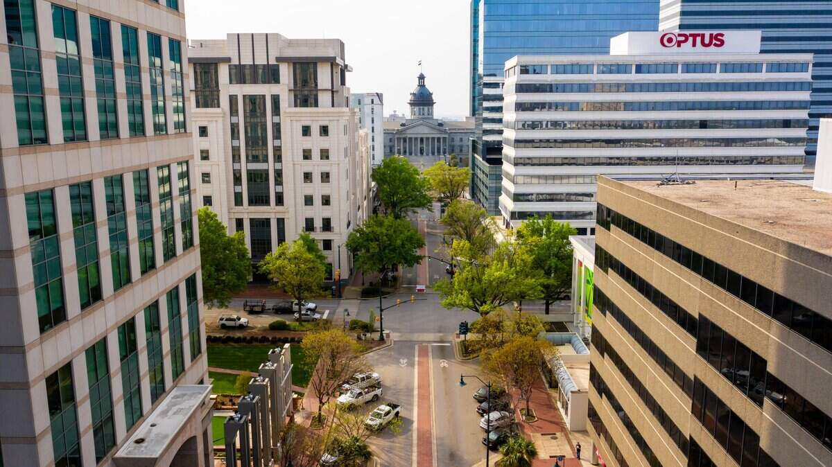 A look at downtown Columbia.