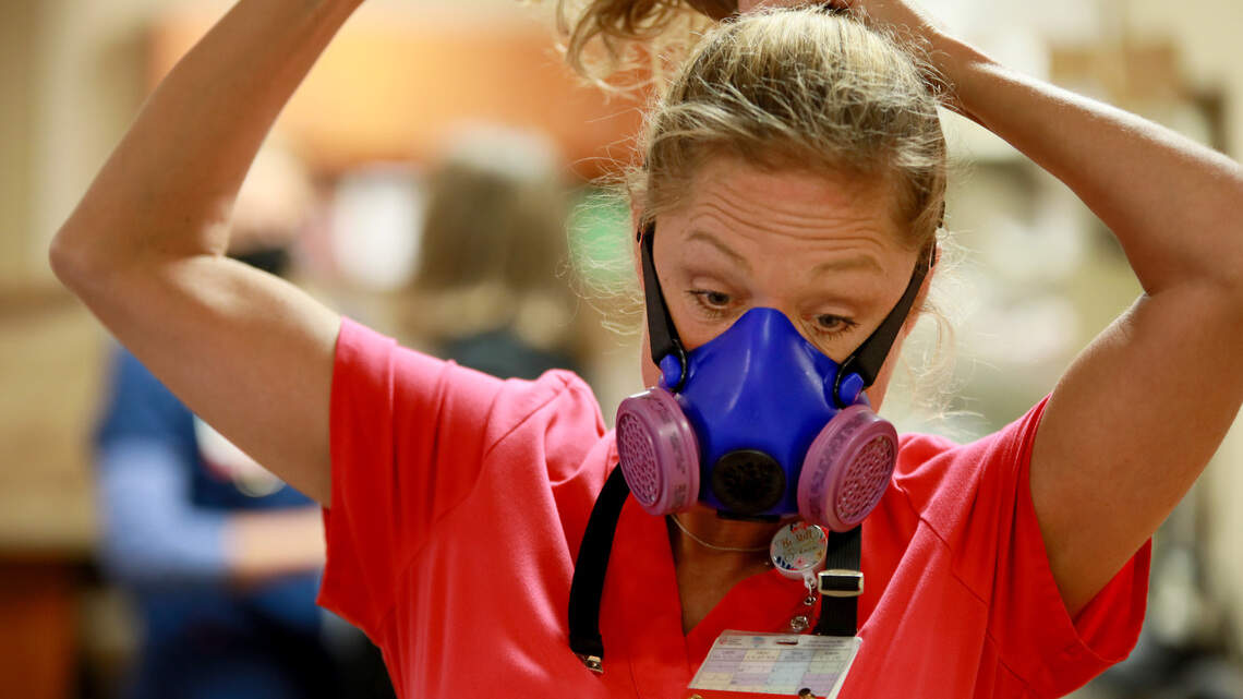 Months into staggering pandemic, these SC hospital workers found rhythm. Can it last?