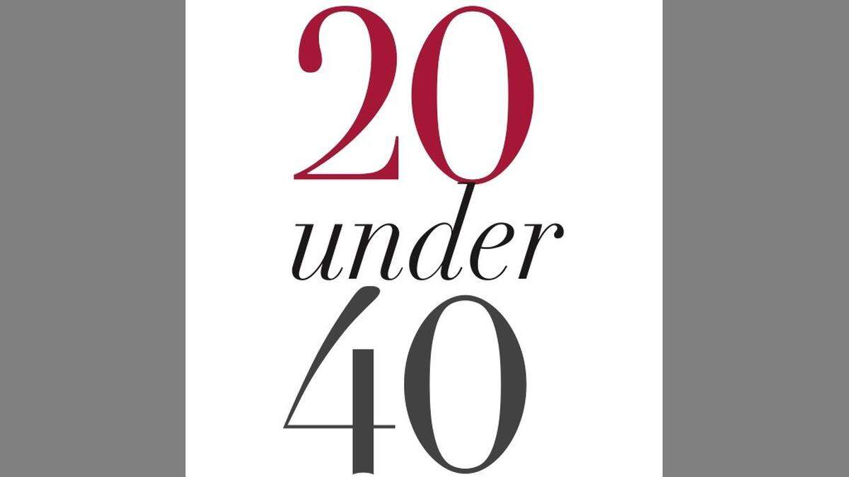 20 under 40 logo