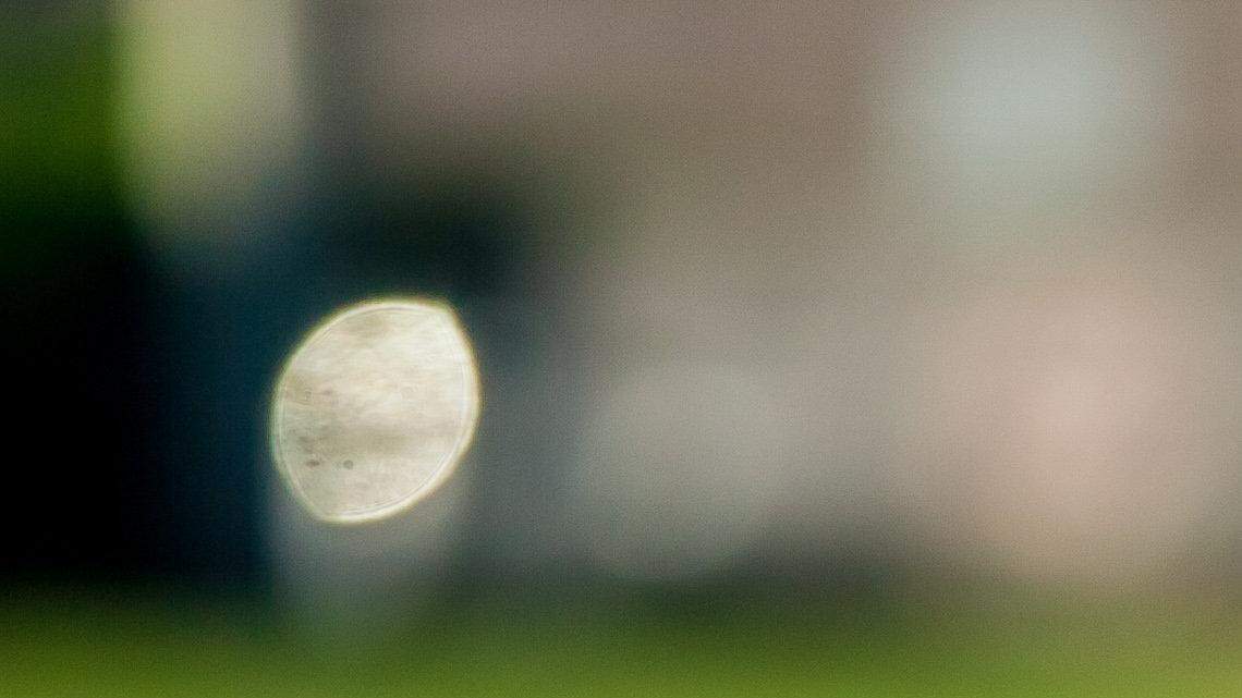 USC cornerback Chris Moody returns an interception during practice Tuesday morning.