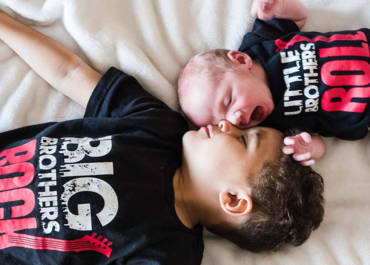 Big brother Nehemiah Butler and little brother Lincoln Butler