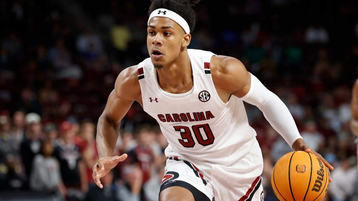 South Carolina Gamecocks forward Daniel Hankins-Sanford (30)