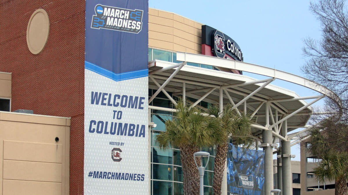 The University of South Carolina’s Colonial Life Arena hosted a portion of the 2019 NCAA Men’s Basketball Tournament.