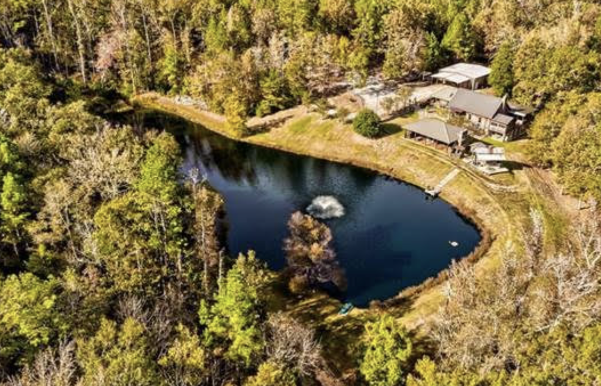 This $1.65M SC rustic estate with luxury details accesses the Palmetto Trail.