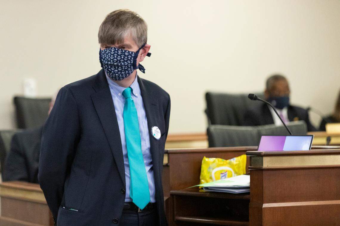 Edward Simmer, director of the Department of Health and Environmental Control, on February 2, 2021.