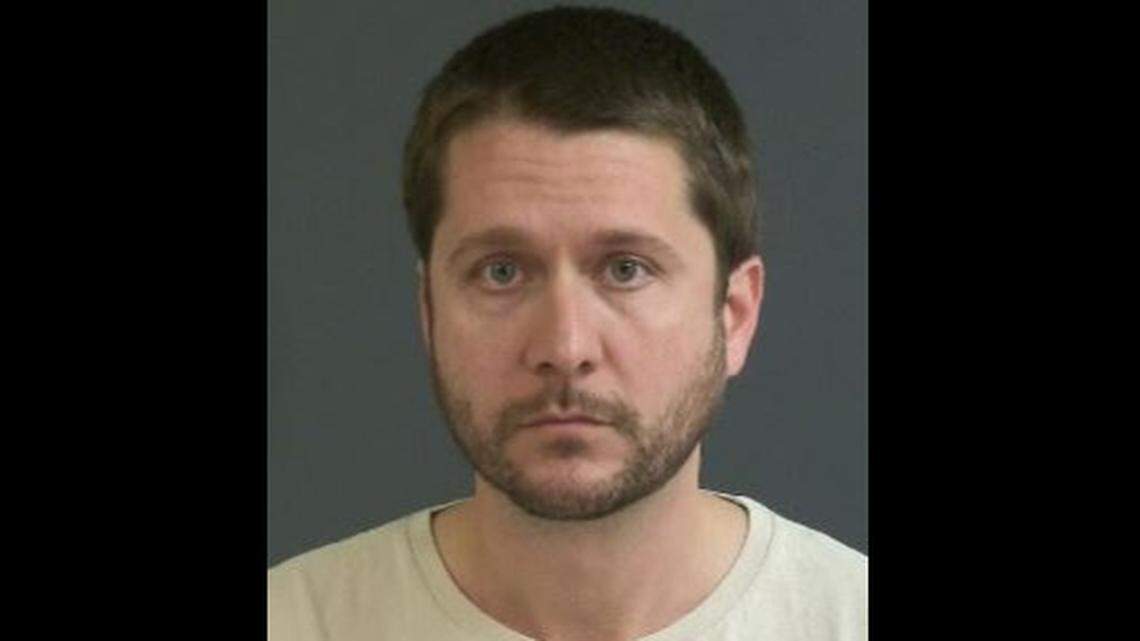 Micahel Deantonio was charged with voyeurism, according to the Al Cannon Detention Center.