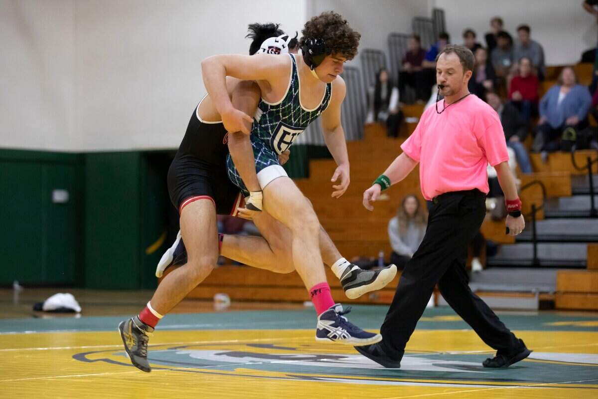 Heathwood Hall defeated Cardinal Newman and finished third in the SCISA 2022 Duals State Wrestling Tournament at Ben Lippen on Saturday, February 5, 2022.