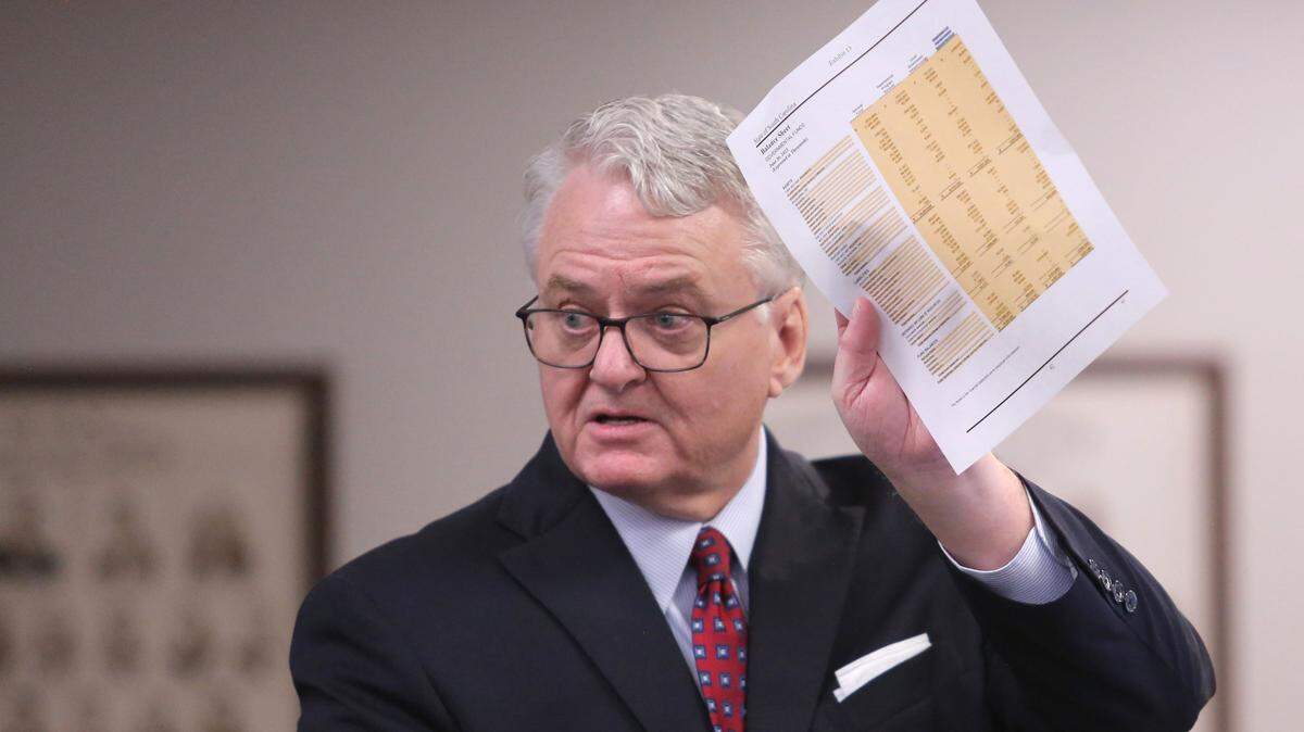S.C. Treasurer Curtis Loftis remains under fire following the release of a report by AlixPartners revealing that the majority of the missing $1.8 billion only existed on paper. Travis Bell/STATEHOUSE CAROLINA)