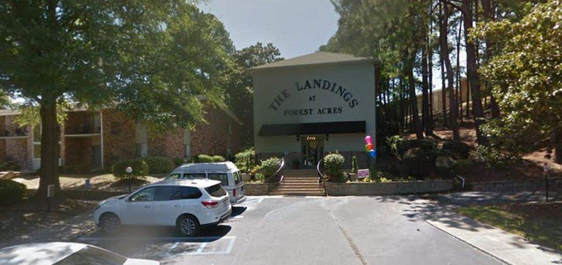 A man who was found at a Forest Acres apartment complex suffering gunshot wounds has died, police said.