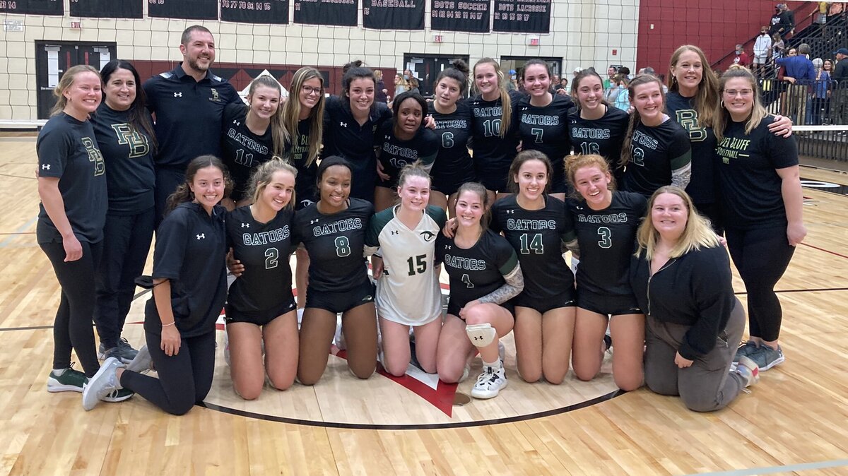 River Bluff defeated Wando to win the Class 5A Lower State championship on Monday, Nov. 1, 2021.
